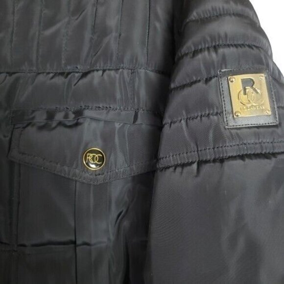 Rocawear Classic Women's Puffer Jacket Coat Black Size 3X - Picture 2 of 10